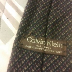 Vintage calvin klein tie